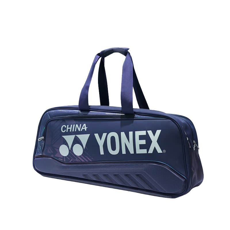 Спортивная сумка YONEX Искусственная кожа с текстильной спортивной сумкой унисекс темно-синего цвета - изображение 3