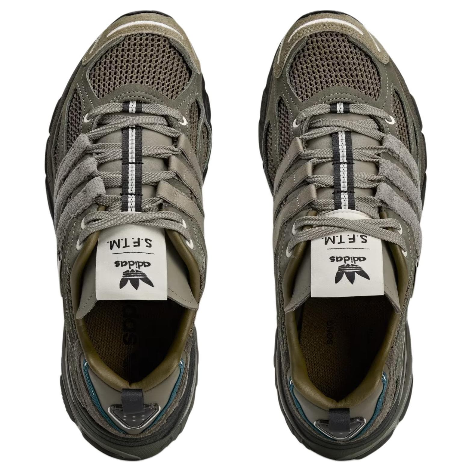 Кроссовки Adidas Originals X SONG for THE MUTE ADISTAR CUSHION противоскользящий устойчивый к истиранию увеличивающий высоту - изображение 4