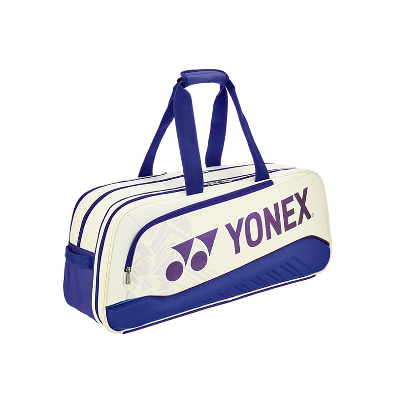 Спортивная сумка YONEX Спортивная сумка из искусственной кожи унисекс белый темно-синий - изображение 2
