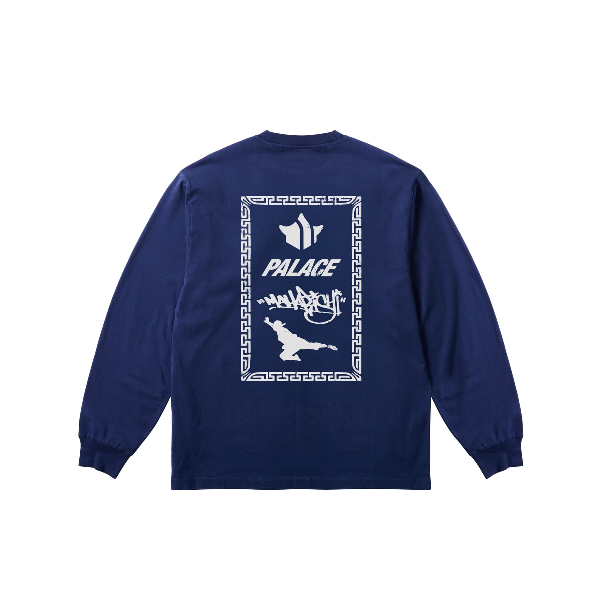 Футболка PALACE SS25Maharishi T-Shirt Унисекс Морской Синий - изображение 2