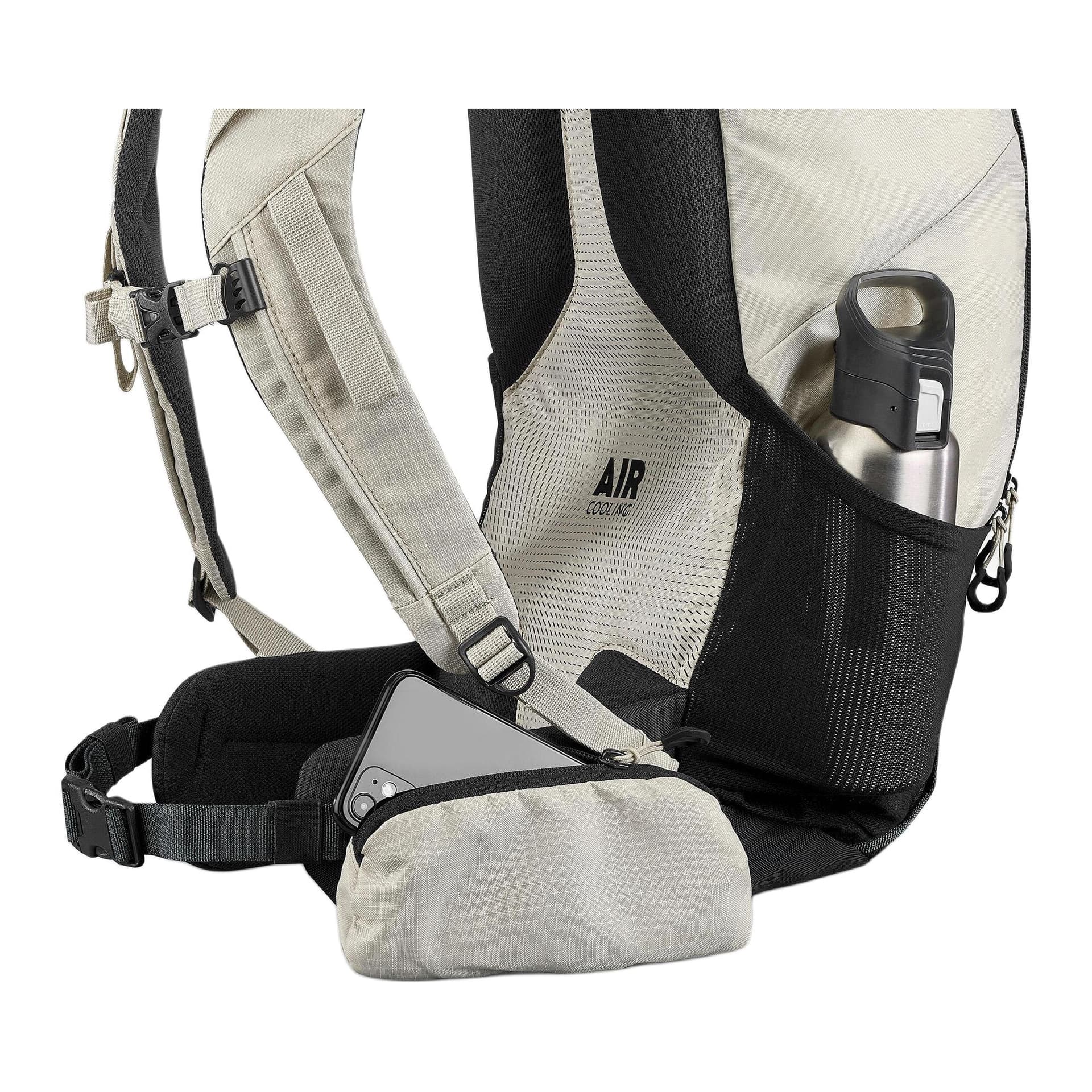 DECATHLON 20L Альпинистский рюкзак для активного отдыха сумка на открытом воздухе полиэстер бежевый унисекс - изображение 11