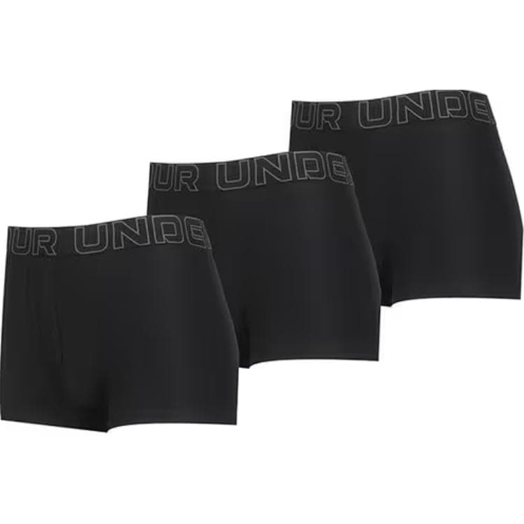 Трусы Under Armour Боксеры Мужские 3 упаковки Черные - изображение 3