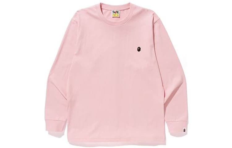 Футболка A BATHING APE Head One Point Ls Tee LogoT - изображение 6