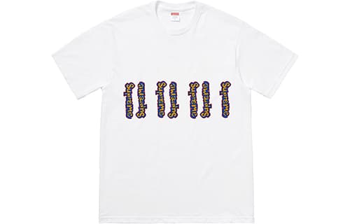 Футболка Supreme SS18 Gonz Logo Tee White LogoT - изображение 1