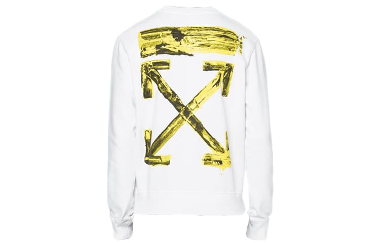 Худи OFF-WHITE Acrylic Arrows Slim Crew - изображение 1