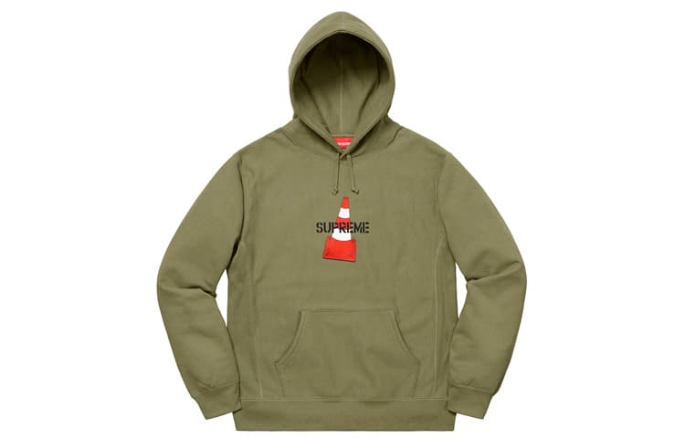 Кофта Supreme FW19 Week 1 Cone Hooded Sweatshirt - изображение 1