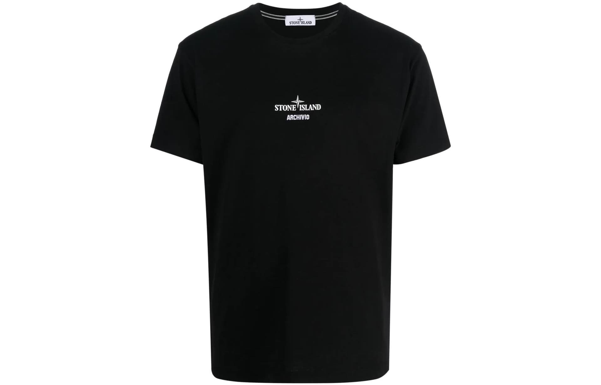 Футболка Stone Island SS23 T-Shirt Black - изображение 1