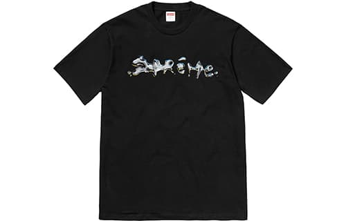 Футболка Supreme FW18 Liquid Tee Black - изображение 1