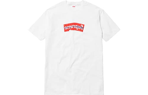 Футболка Supreme x CDG Box Logo Tee White - изображение 1
