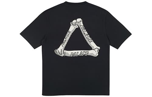 Футболка PALACE Bones T-Shirt Black T - изображение 1