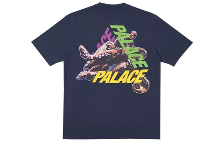 Футболка PALACE Octo T-Shirt Navy T - изображение 1