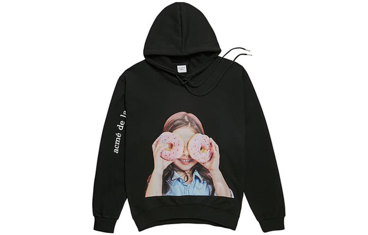 Худи acme de la vie ADLV Donut Girl Hoodie Black - изображение 1