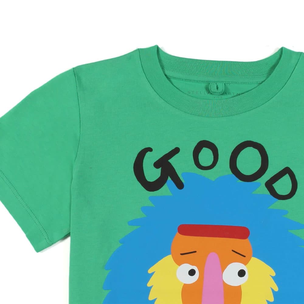Футболка STELLA MCCARTNEY Травяной зеленый Kids T Рубашки - изображение 3