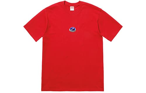 Футболка Supreme FW18 Bottle Cap Tee Red - изображение 1