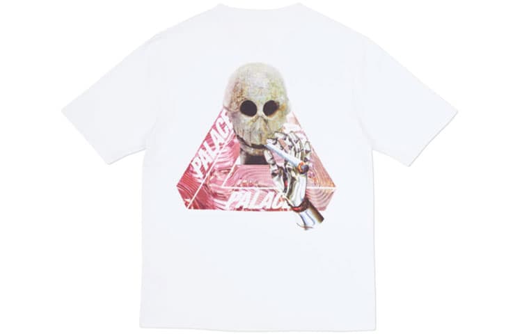 Футболка PALACE Skeledon T-Shirt White T - изображение 1