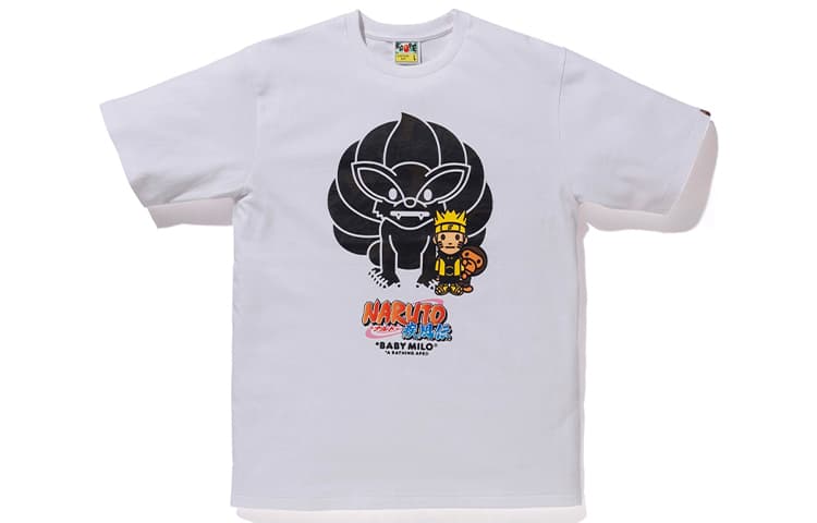 Футболка A BATHING APE Bape x NARUTO Baby Milo Tee T - изображение 1
