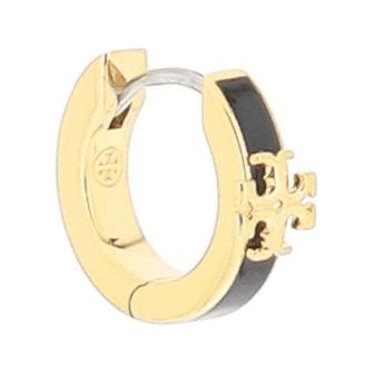 Серьги TORY BURCH Латунь Эмалевый Перегородчатый Кубический цирконий Серьги Женские Золото - изображение 3