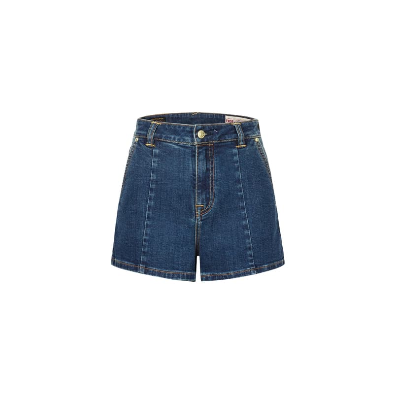 Evisu 2025 Летние Джинсовые Шорты Женские - изображение 2