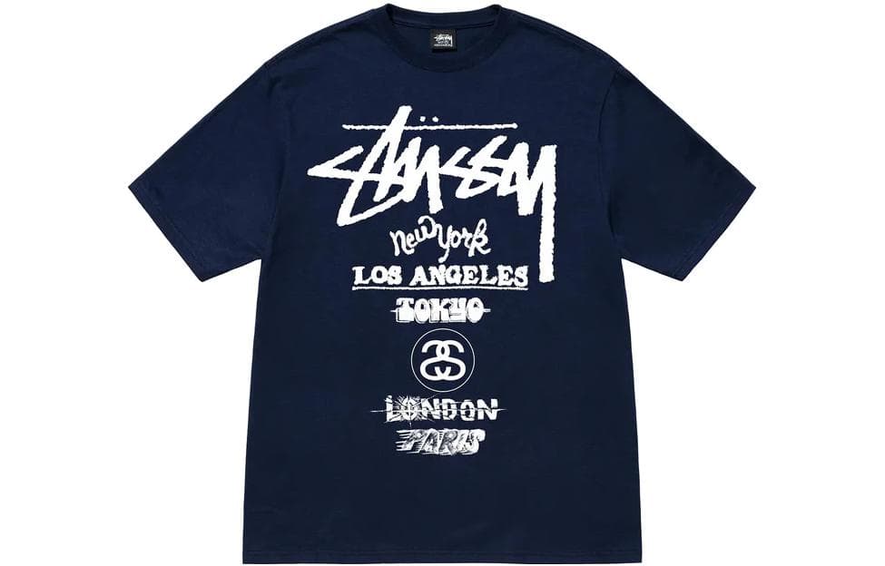 Футболка Stussy World Tour T - изображение 1