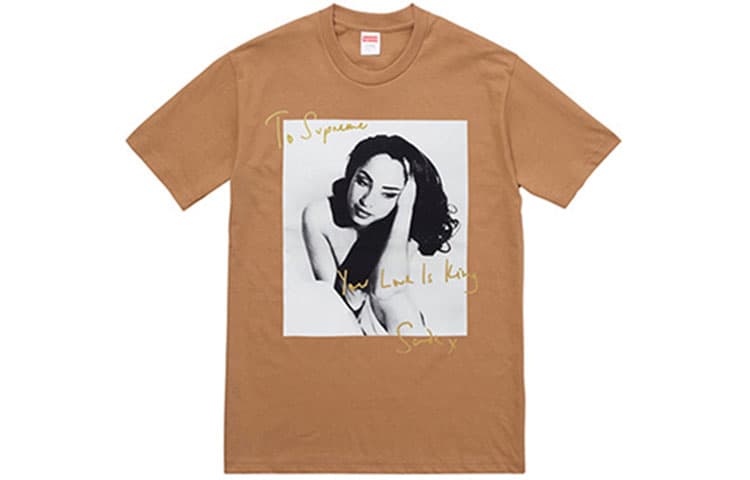 Футболка Supreme SS17 Sade Tee MochaT - изображение 1