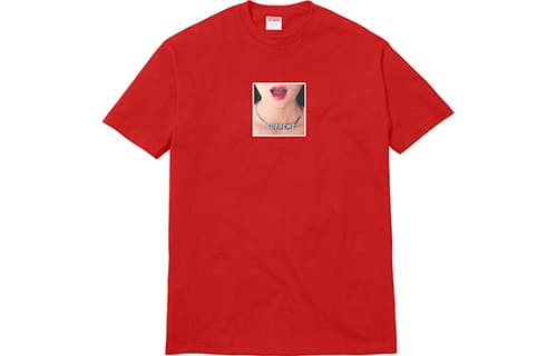 Футболка Supreme SS18 Necklace Tee Red - изображение 1