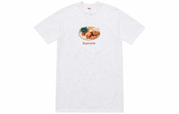 Футболка Supreme SS18 Chicken Dinner Tee White T - изображение 1