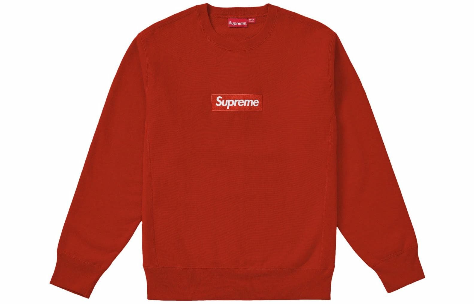 Худи Supreme FW18 Box Logo Crewneck Rust BOGO - изображение 1