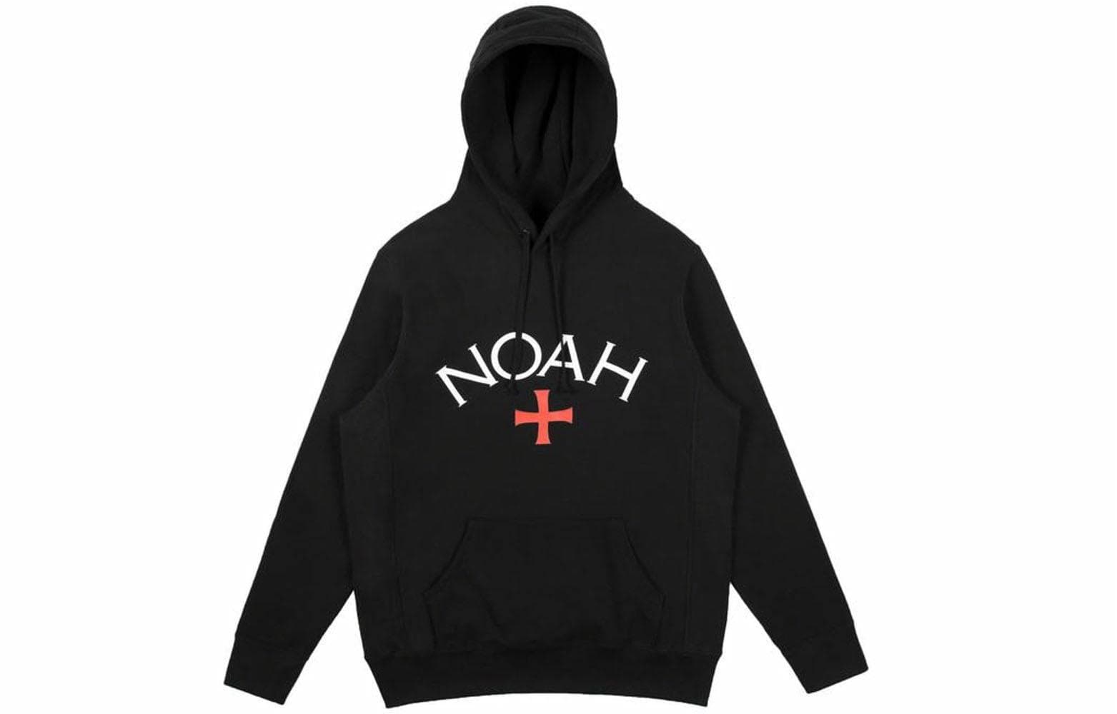Худи NOAH Core Logo Hoodie Black - изображение 1