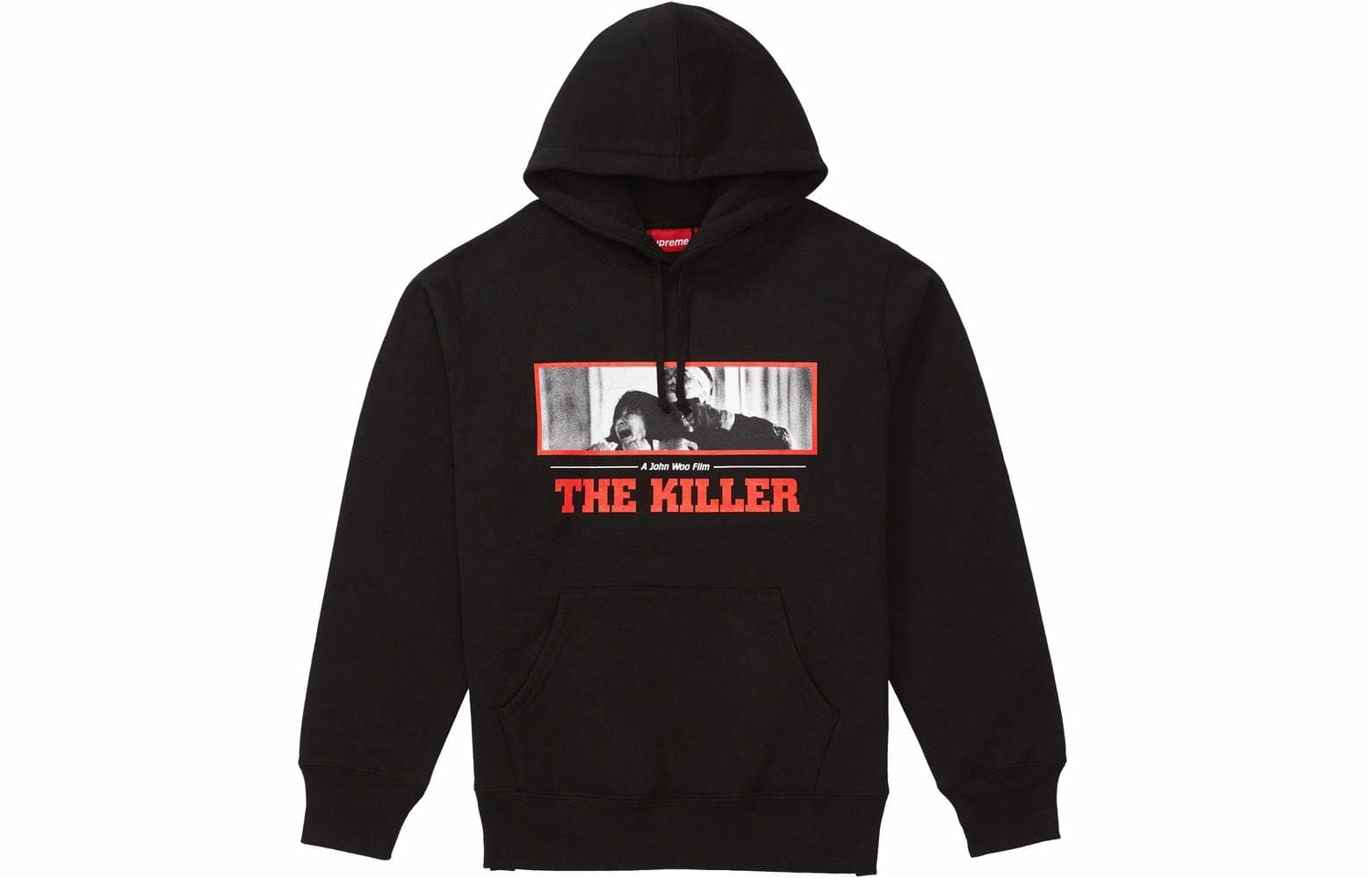 Кофта Supreme FW18 The Killer Hooded Sweatshirt Black - изображение 1