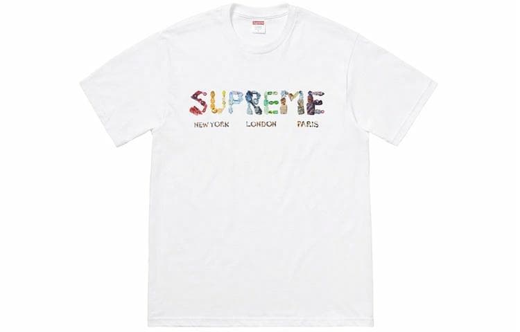 Футболка Supreme SS18 Rocks Tee White - изображение 1