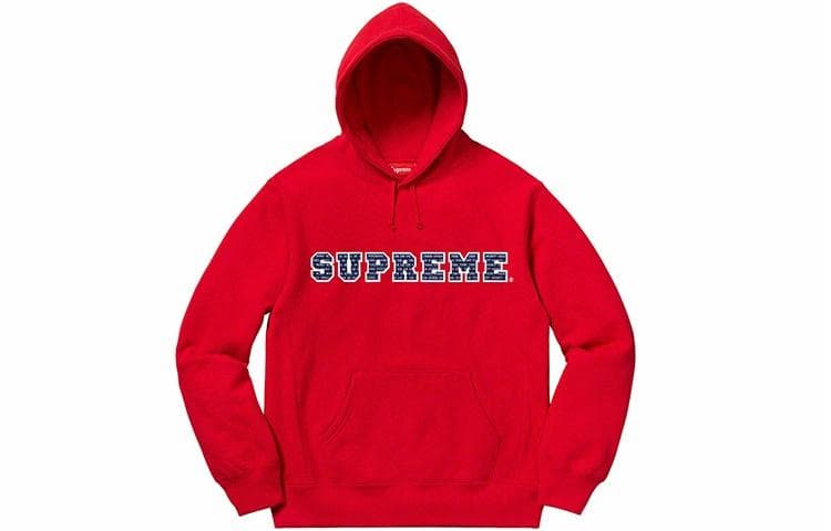 Кофта Supreme FW19 The Most Hooded Sweatshirt Red - изображение 1