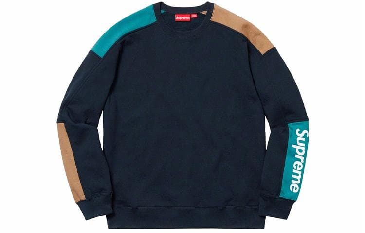Худи Supreme SS19 Formula Crewneck Blue - изображение 1