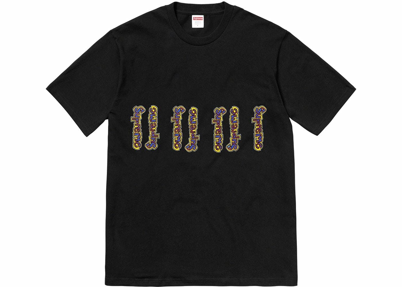 Футболка Supreme SS18 Gonz Logo Tee Black - изображение 1