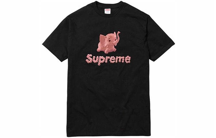 Футболка Supreme Elephant Tee Black - изображение 1