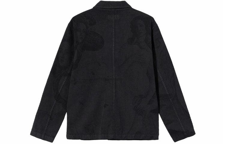Куртка Stussy Venus Chore Jacket Black - изображение 2