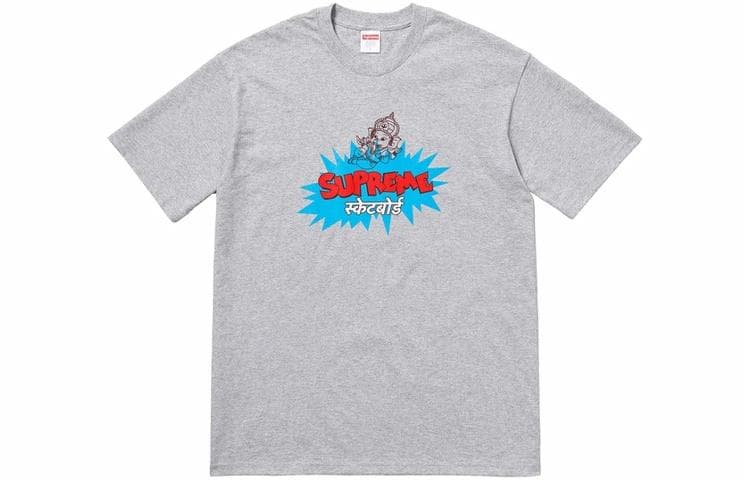 Футболка Supreme Ganesha Tee Heather Grey - изображение 1