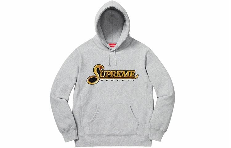 Кофта Supreme Sequin Viper Hooded Sweatshirt - изображение 1