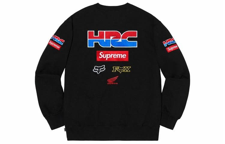 Худи Supreme x Honda x Fox Racing Crewneck - изображение 1