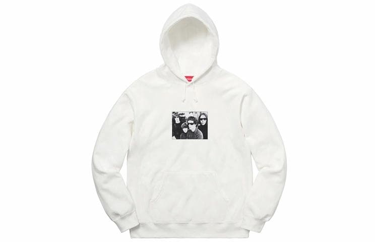 Кофта Supreme x The Velvet Underground Hooded Sweatshirt White - изображение 1
