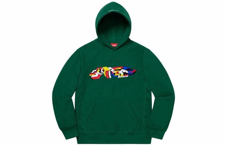 Кофта Supreme FW19 Week 7 Delta Logo Hooded Sweatshirt logo - изображение 1