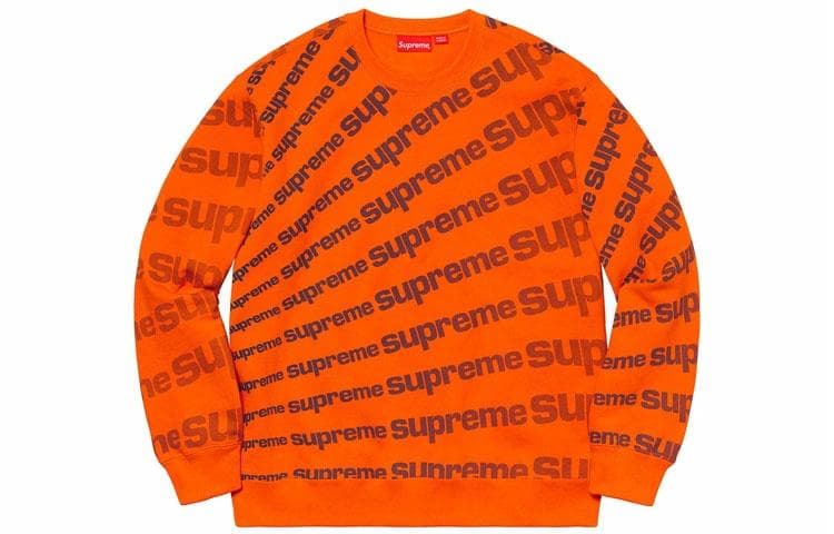 Худи Supreme SS20 Week 1 Radial Crewneck Logo - изображение 1