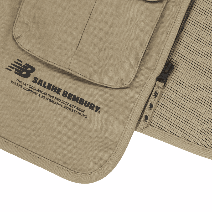 Жилет New Balance x Salehe Bembury Khaki Vest - изображение 5