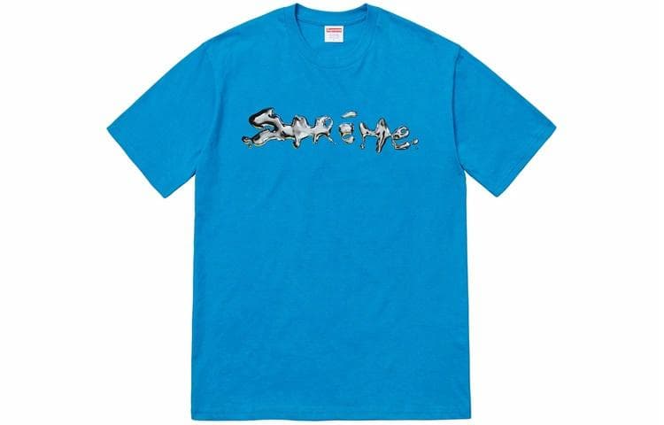 Футболка Supreme Liquid Tee Bright Blue - изображение 1