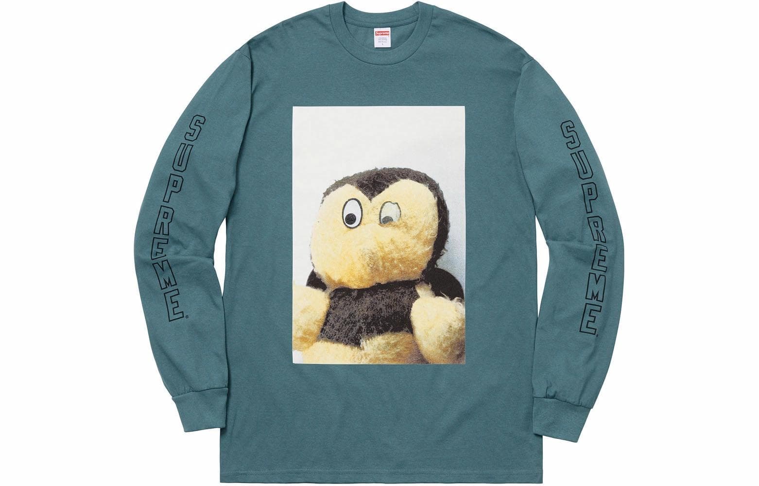 Футболка Supreme FW18 Mike Kelley AhhYouth LS Tee Slate T - изображение 1