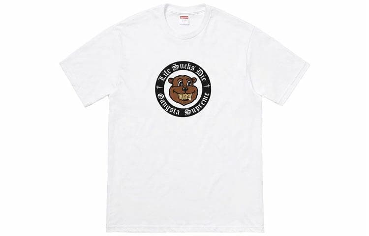 Футболка Supreme FW18 Life Sucks Die Tee White T - изображение 1