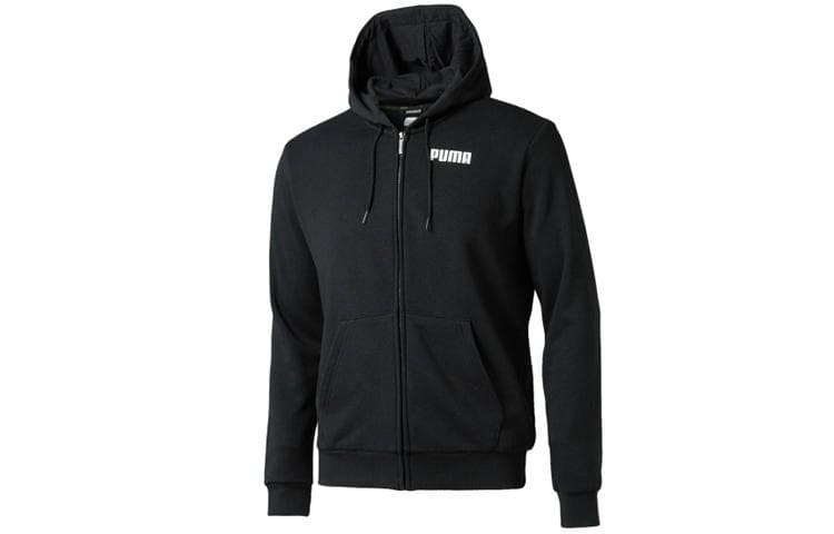 Худи Puma Logo Hoodie Black - изображение 1
