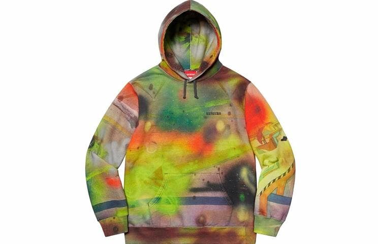 Кофта Supreme Rammellzee Hooded Sweatshirt - изображение 1
