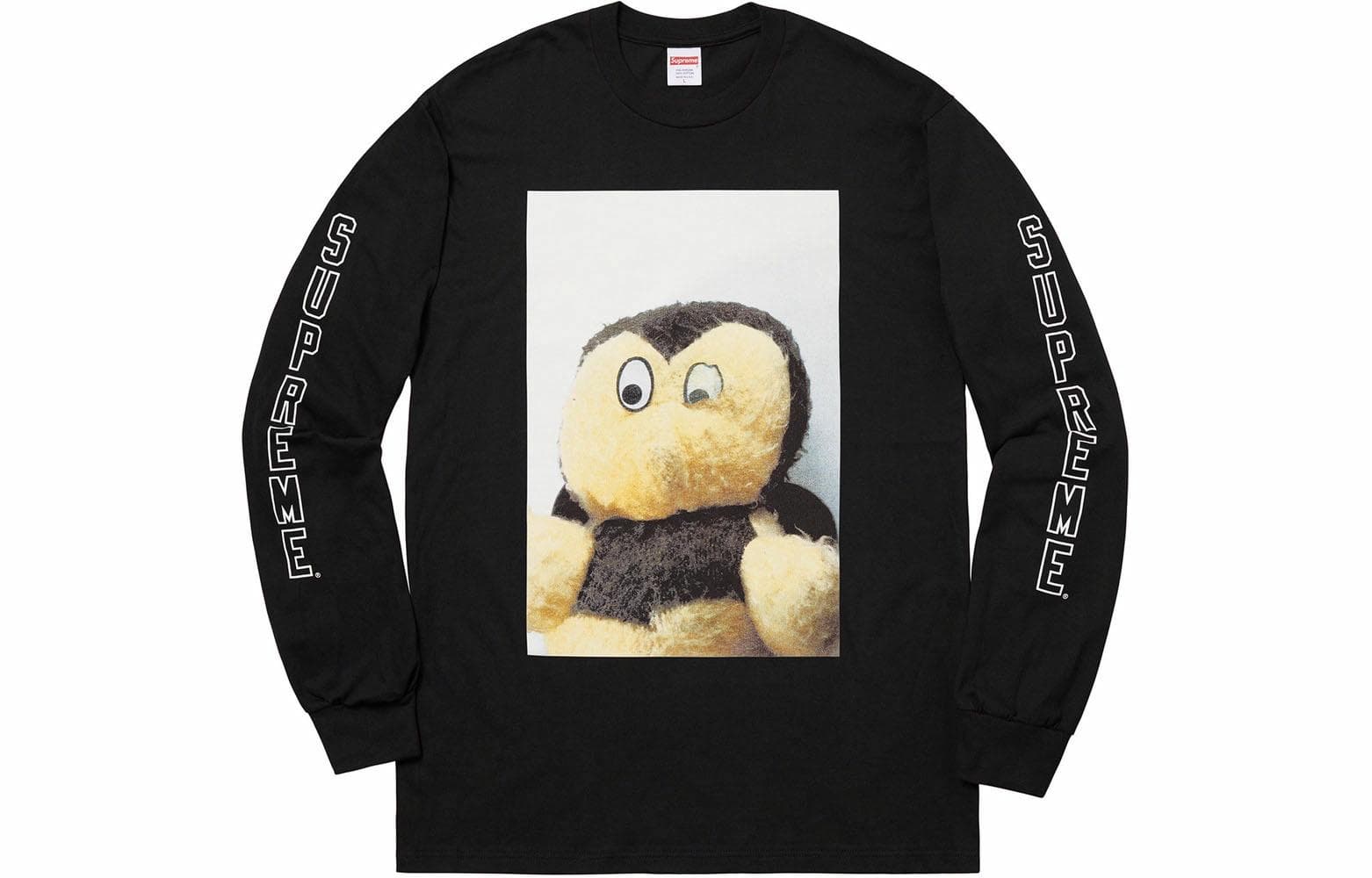 Футболка Supreme FW18 Mike Kelley AhhYouth LS Tee Black T - изображение 1