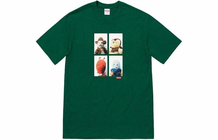 Футболка Supreme FW18 Mike Kelley AhhYouth! Tee Dark Green - изображение 1