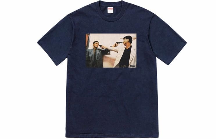 Футболка Supreme The Killer Trust Tee Navy - изображение 1